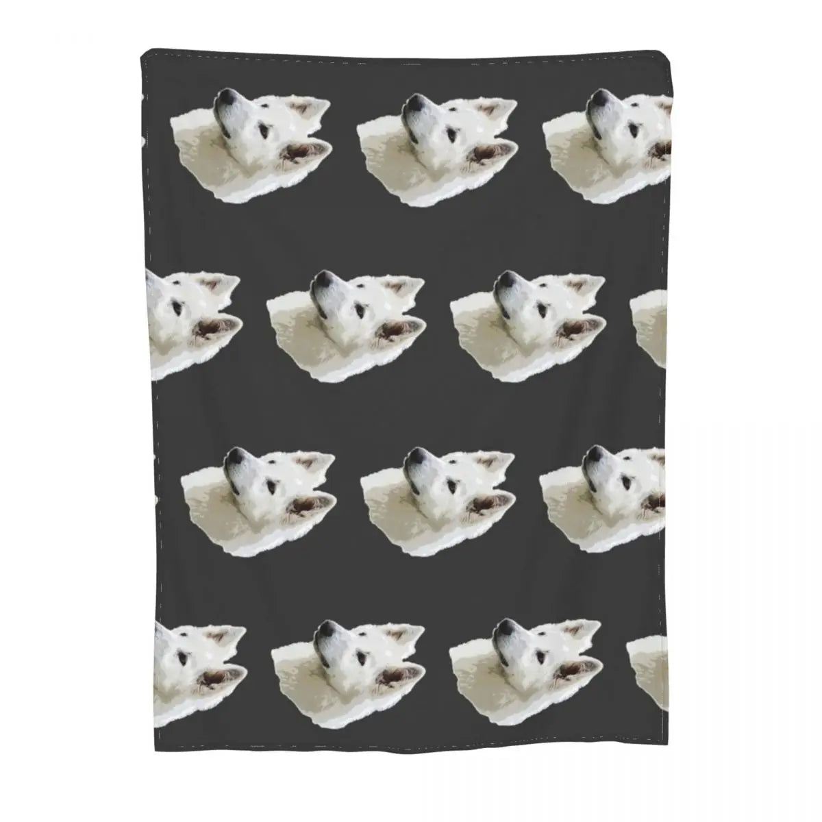 🛋️ Plaid Berger Blanc Suisse - Douceur et Élégance 🐾