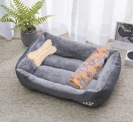 LAPLADOG - Lit pour Chien Confortable en Coton 100%