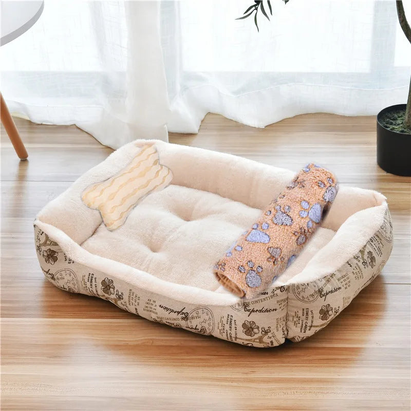 LAPLADOG - Lit pour Chien Confortable en Coton 100%