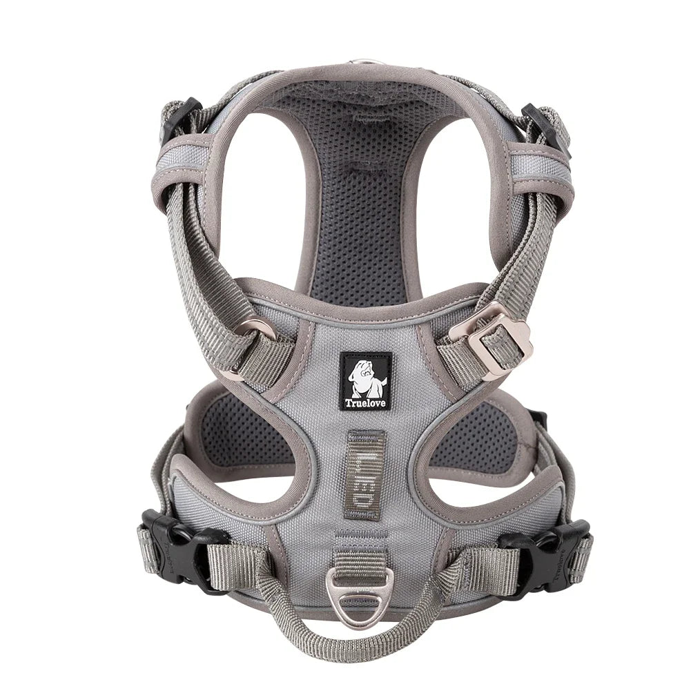 TRUE LOVE Pet Harness TLH5654 - Harnais Réfléchissant Confortable et Ajustable pour Chien