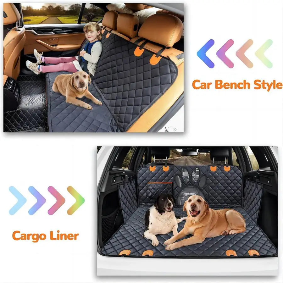 🐾 Housse de Siège Voiture pour Chien – Protection Totale & Confort Maximisé 🚗🐶