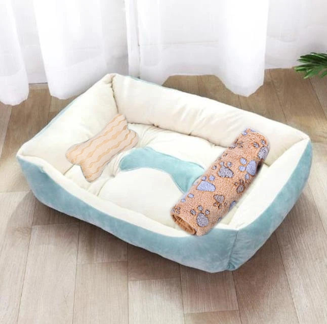 LAPLADOG - Lit pour Chien Confortable en Coton 100%