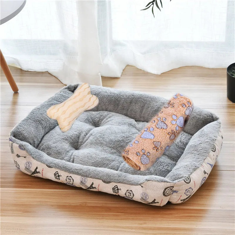 LAPLADOG - Lit pour Chien Confortable en Coton 100%